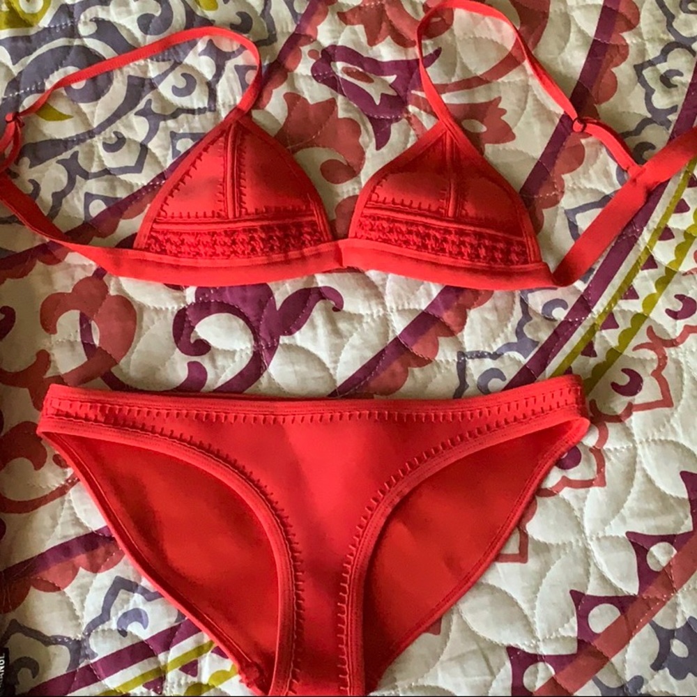 Triangl Gigi Red Bikini Set (WITH BAG)